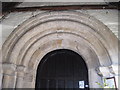 NZ0863 : St. Mary's Church, Ovingham - porch, interior arch by Mike Quinn
