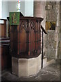 NZ0863 : St. Mary's Church, Ovingham - pulpit by Mike Quinn