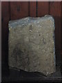 NZ0863 : St. Mary's Church, Ovingham - fragment of Saxon cross by Mike Quinn