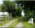 Not this way! south-east of Tregaron, Ceredigion