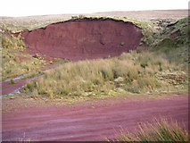 SN9020 : Quarry in Old Red Sandstone by Alan Bowring