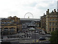 York  Railway  Station  from  City  Walls