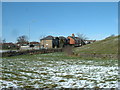 Houses near Alston reservoirs