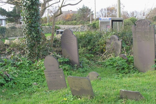 Early nineteenth century graves by Eric Jones