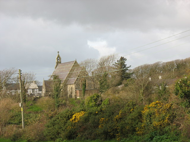 Eglwys St Maelog Church from the east by Eric Jones