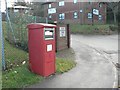 SZ0393 : Canford Heath: postbox № BH12 600, Ling Road by Chris Downer