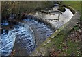 Cascade weir at Cannon Hall country park