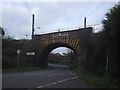 Rail Bridge Crosses the Road