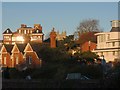 Buildings north of Magdalen Street, Exeter