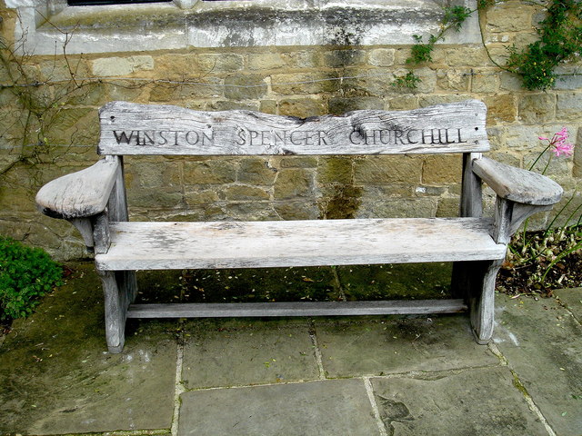Churchill's garden seat