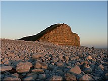 SS9567 : In the glow of sunset at Llantwit Major by Mick Lobb