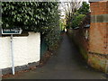 Footpath to the Railway and Attenborough Nature Reserve