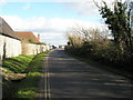 Road leading from Atherington Farm to Climping Beach Car Park