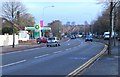 East along the A47 Hinckley Road