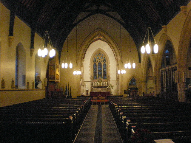 Christ Church, Lancaster, Interior © Alexander P Kapp Cc-by-sa 2.0 