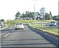 Roundabout on A944 approaching Hazlehead