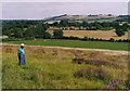 SU3062 : Carvers Hill Farm looking across to Ham Hill escarpment by D Gore