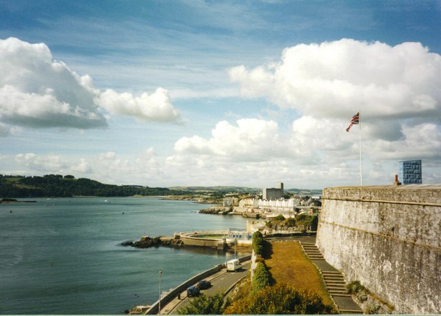 The Royal Citadel, Plymouth  part of the south wall