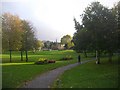 Parkland below Bon Accord Crescent