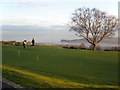 Putting practice, at Teignmouth Golf Club