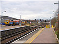 A view to the west from Sleaford Station