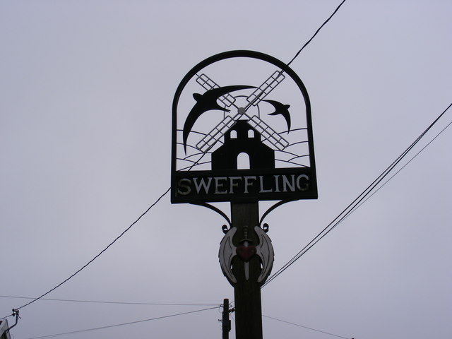 Sweffling Village Sign