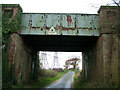 TM3356 : Distressed railway bridge, Campsea Ashe by John Goldsmith