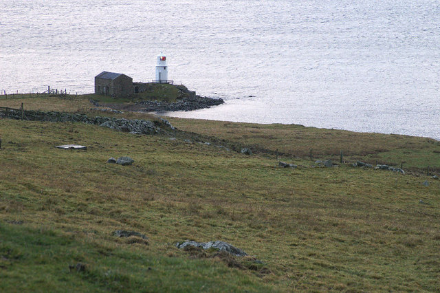 Firths Voe Lighthouse, Mossbank