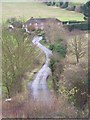 Cradles Road towards Warren Cottage