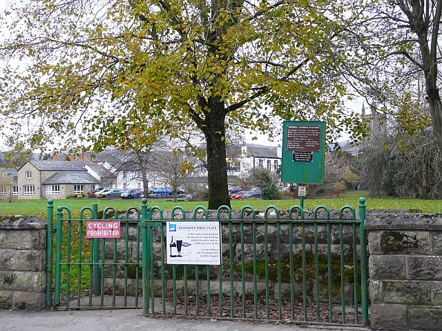 Entrance to Memorial Gardens