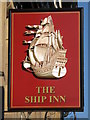 NZ1164 : Sign for the Ship Inn by Mike Quinn