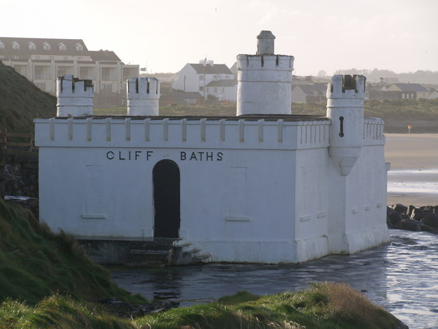 The Cliff Baths at Inishcrone