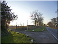 Farm entrance, Ferny Hill, Hadley Wood, Hertfordshire