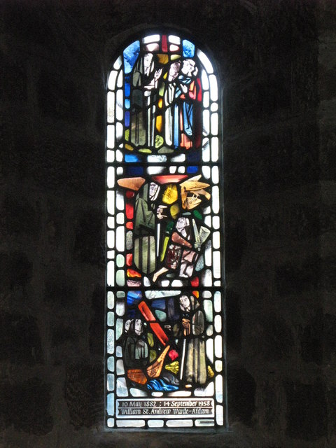 St. John's Church, Healey - stained glass window
