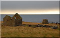 ND4790 : Ruins on Kirkhouse Point. by Ian Balcombe