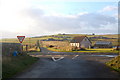 Crossroads near Echna Loch, Burray