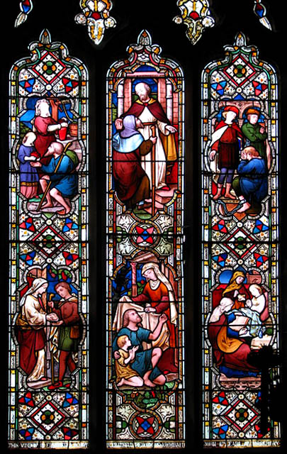 All Saints Church - stained glass window