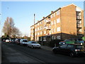 Flats at the top end of Locksway Road