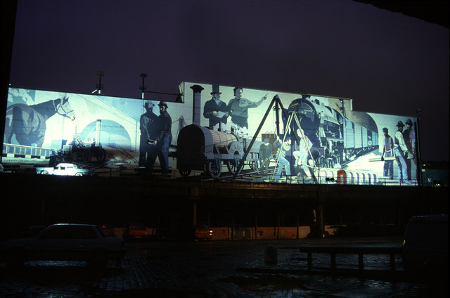 Mural, Greater Manchester Museum of Science & Industry