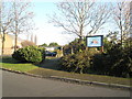 Noticeboard outside Langstone Community Church