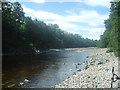 Banvie Burn meets River Garry at Blair Atholl