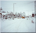 SP3078 : Wildcroft Road in snow,1990 by E Gammie