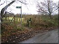 Footpath on Holywell Lane