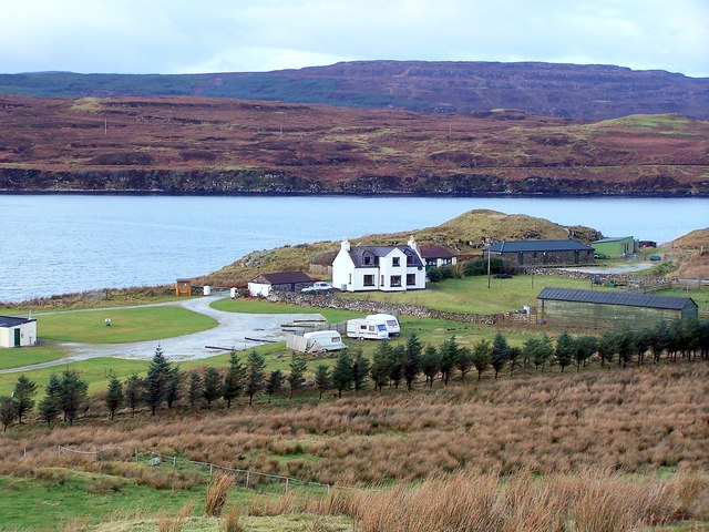 Loch Greshornish Caravan and Campsite © Richard Dorrell :: Geograph ...