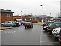 Wythenshawe Hospital - car park and main entrance