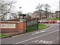 Entrance to Bedford Modern School