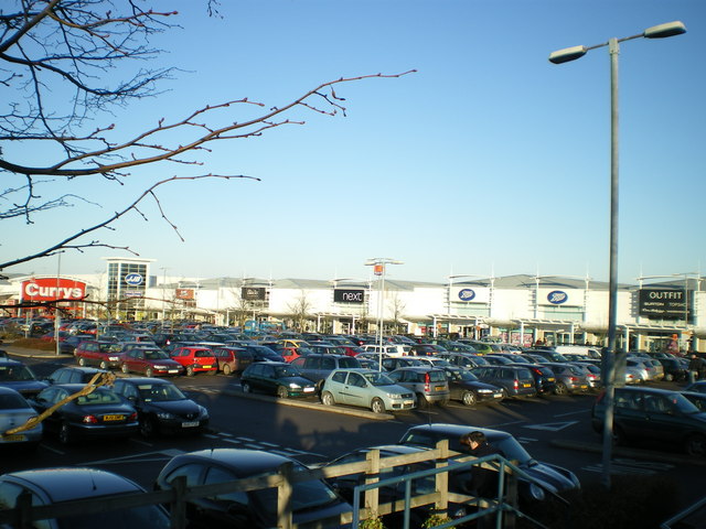 One part of the Telford Forge Retail... © Richard Law :: Geograph ...