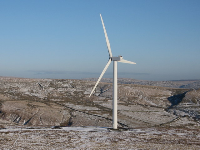 Turbine No 4 on Scout Moor