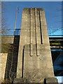 Bridge abutment at Hartford Bridge