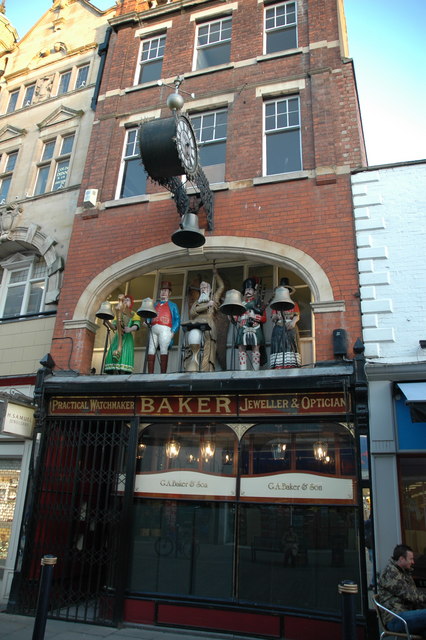 G.A.Baker and Son Jeweller and Optician.